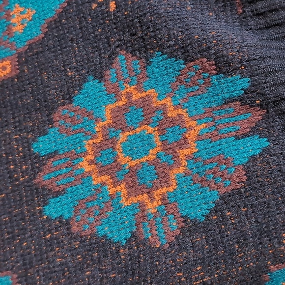 Vintage Warren Scott Wool Blend Crewneck Old Man Sweater Size Large Patterned - Picture 8 of 11